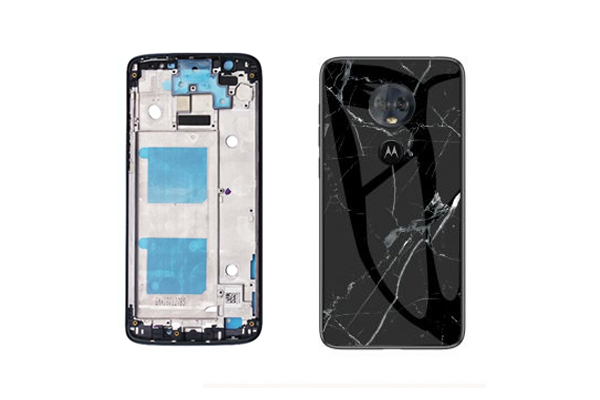 Motorola Mobile Center Frame and Back Glass Replacement Pammal
